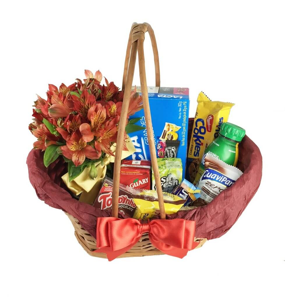 brazil chocolate breakfast basket