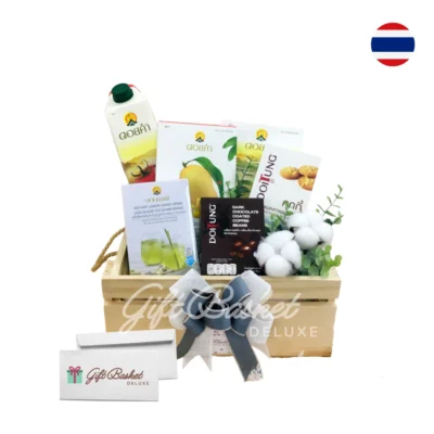 Breakfast gift basket