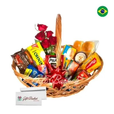 Deluxe Coffee Gift Basket to Brazil