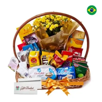Food Gourmet Flower Gift Set to Brazil