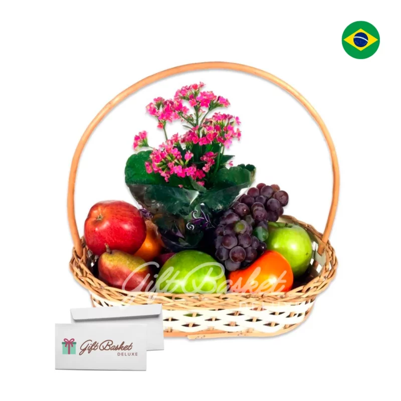 Fresh Fruit Gift Basket to Brazil_GBD