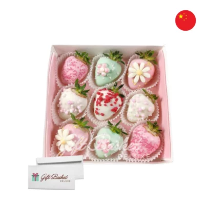 chocolate strawberries gift box to china