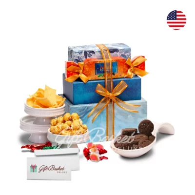 gourmet Chocolate gift basket to USA v2