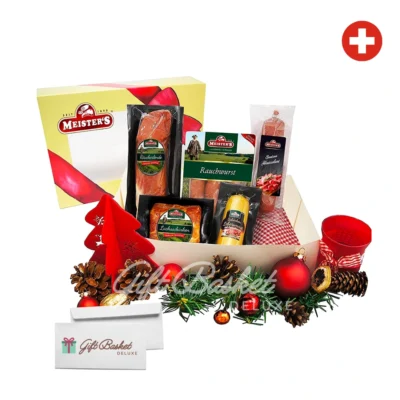 gourmet meats gift to switzerland