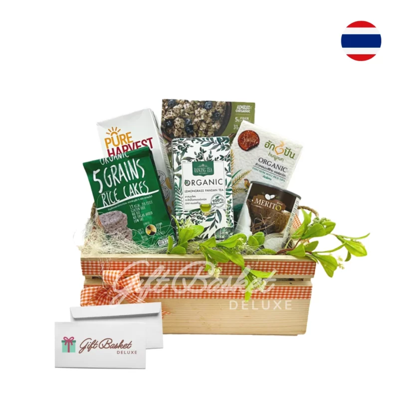 healthy organic gourmet gift basket