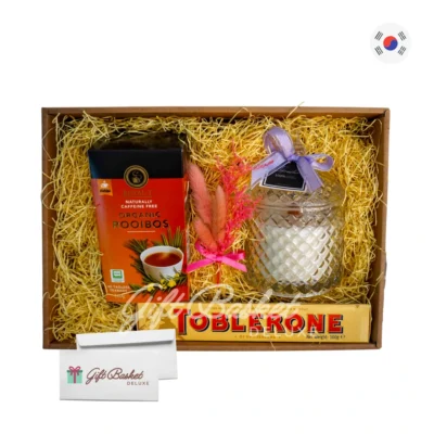 Candle & Tea Gift Set to Korea