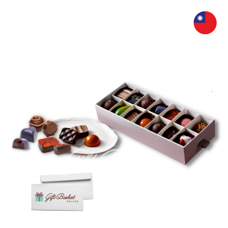 gourmet chocolate gift box to taiwan