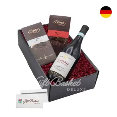 chocolate and wine gift germany