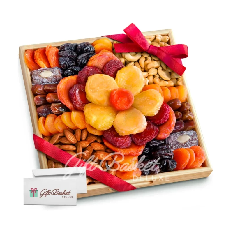 dried fruit and nuts gift basket