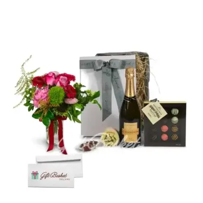Chocolate Wine Gift Delivery For Men