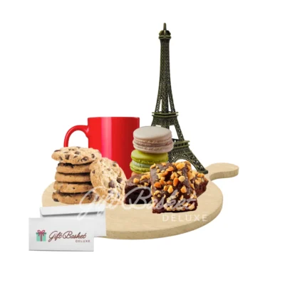 romantic gourmet sweet gift basket to Argentina