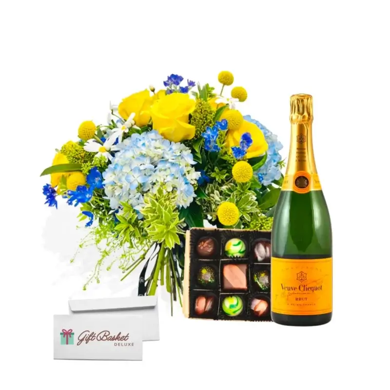 Wine Chocolate Gift Basket Flower Delivery